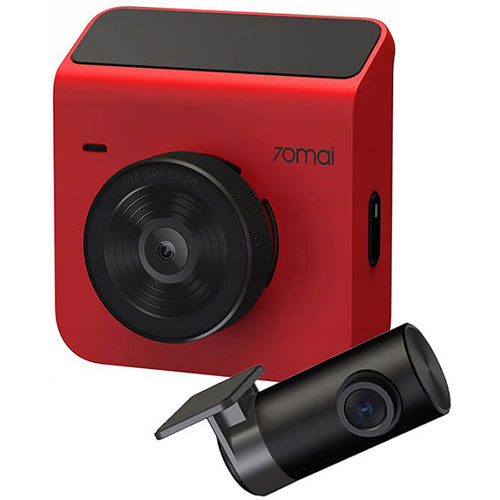 Xiaomi 70Mai Dash Cam A400 Red with Rear View Camera